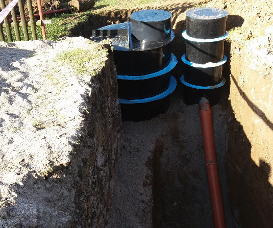 Realizace kanalizační a vodovodní přípojky
